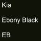 Preview: Kia, Ebony Black, EB.